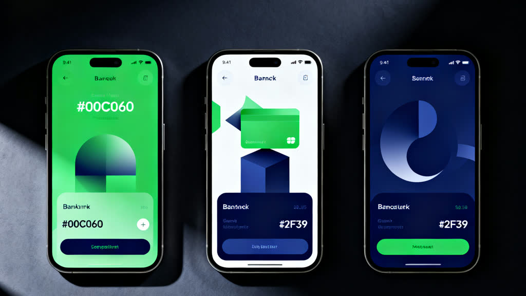 Három mobiltelefon-mockup egymás mellett a három partnerbank app-jával